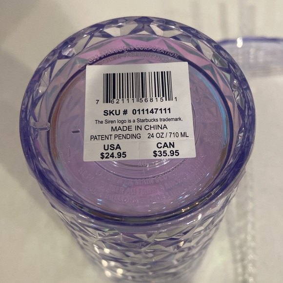 NWT Iridescent Starbucks Cup with Straw - Picture 5 of 6